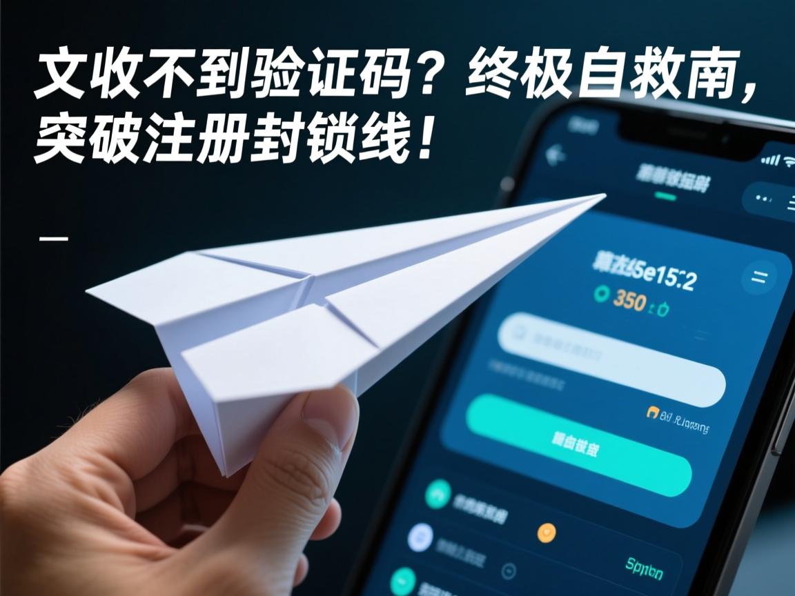 纸飞机收不到验证码?终极自救指南,突破注册封锁线!