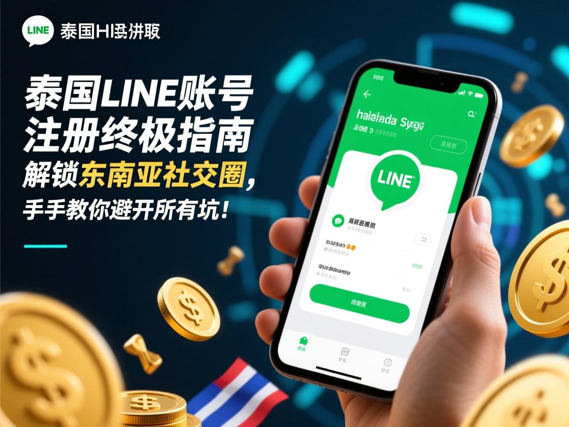 泰国LINE账号注册终极指南,解锁东南亚社交圈,手把手教你避开所有坑!