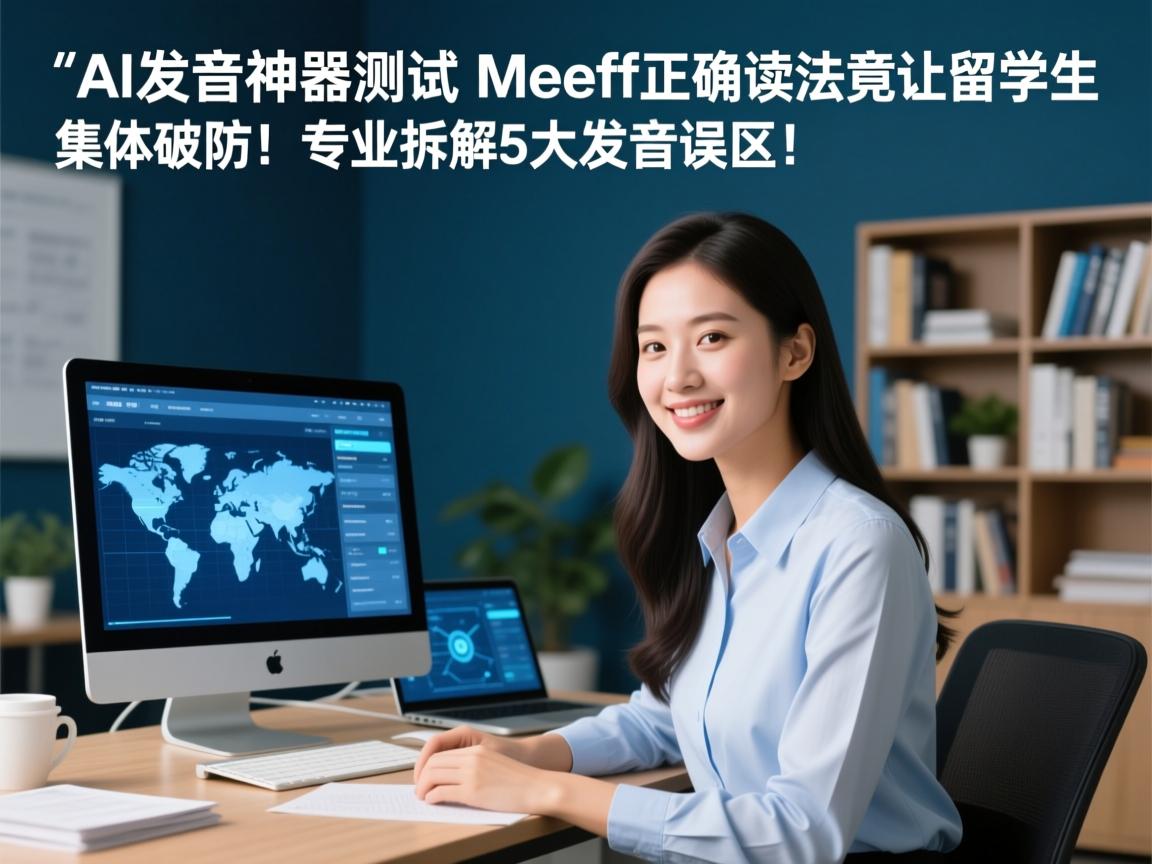 AI发音神器实测,Meeff正确读法竟让留学生集体破防!专业拆解5大发音误区