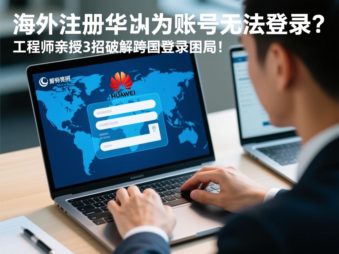 海外注册华为账号无法登录?工程师亲授3招破解跨国登录困局!