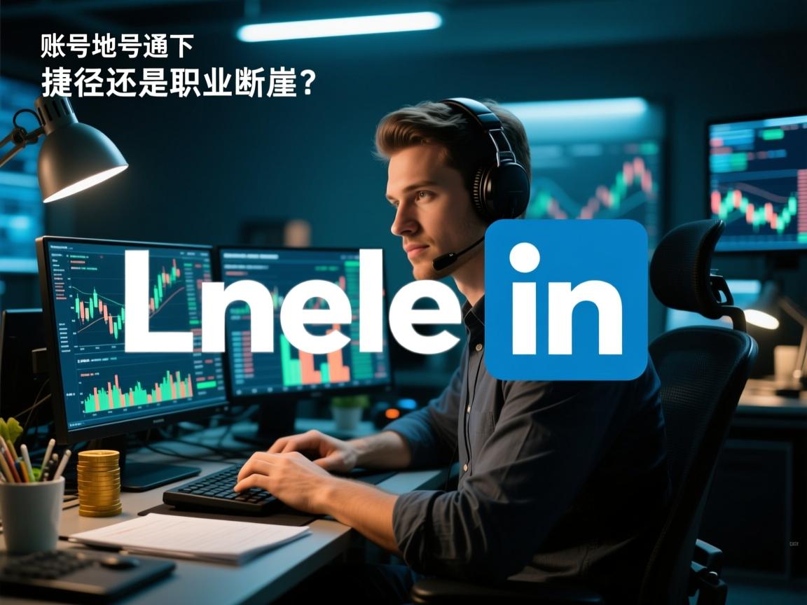 领英账号地下交易,捷径还是职业断崖?