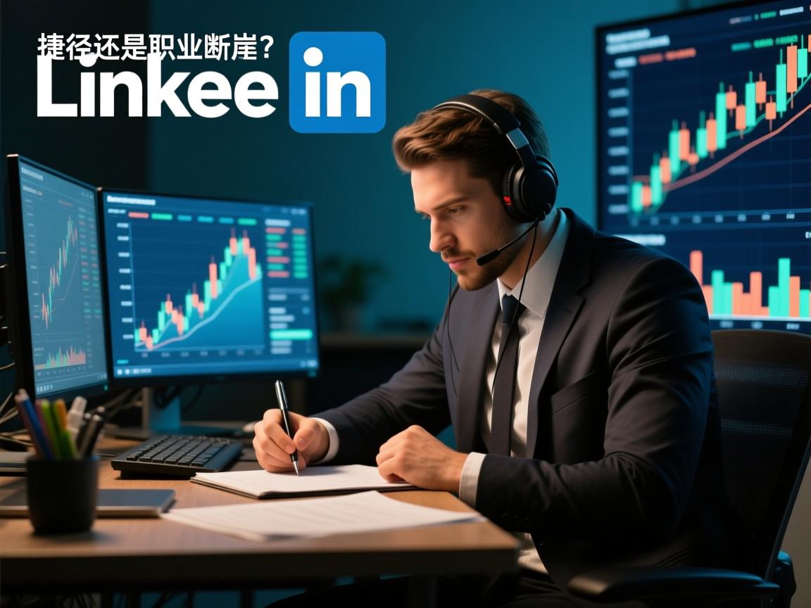 领英账号地下交易,捷径还是职业断崖?
