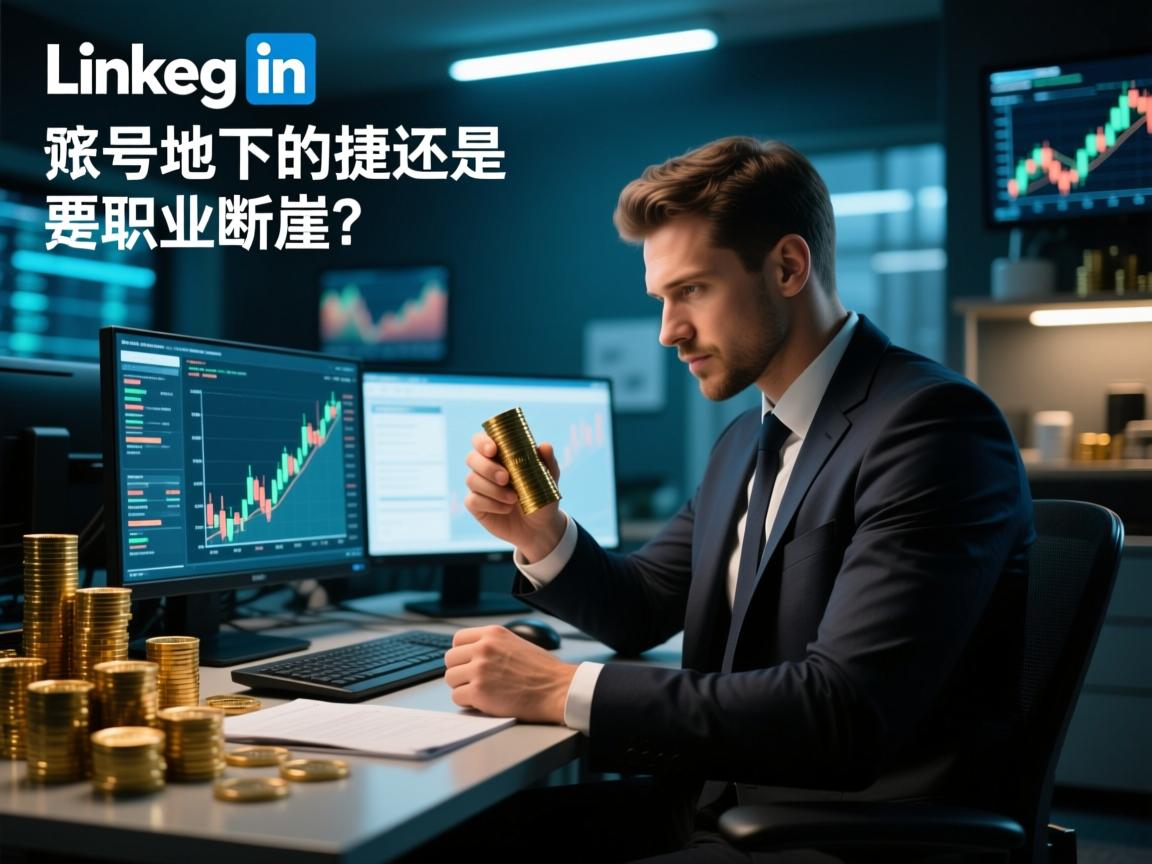 领英账号地下交易,捷径还是职业断崖?