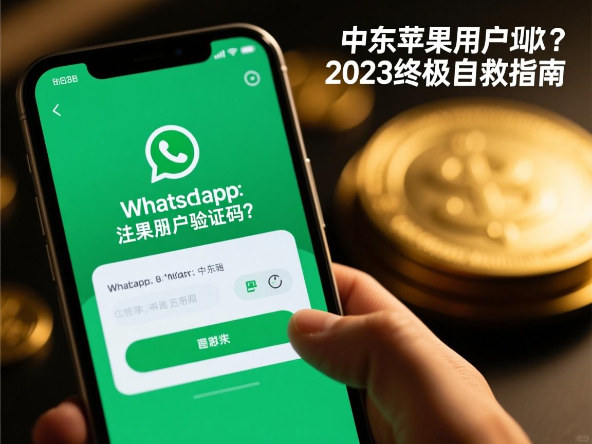 WhatsApp注册收不到验证码?中东苹果用户2023终极自救指南