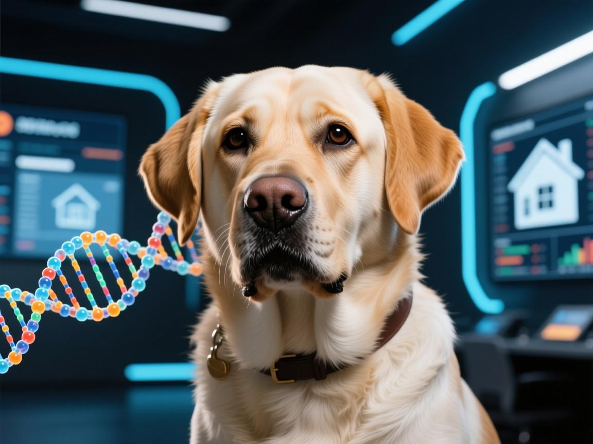 天价基因犬引爆争议!拉布拉多变种22价格解密,网友,这狗能买房了?