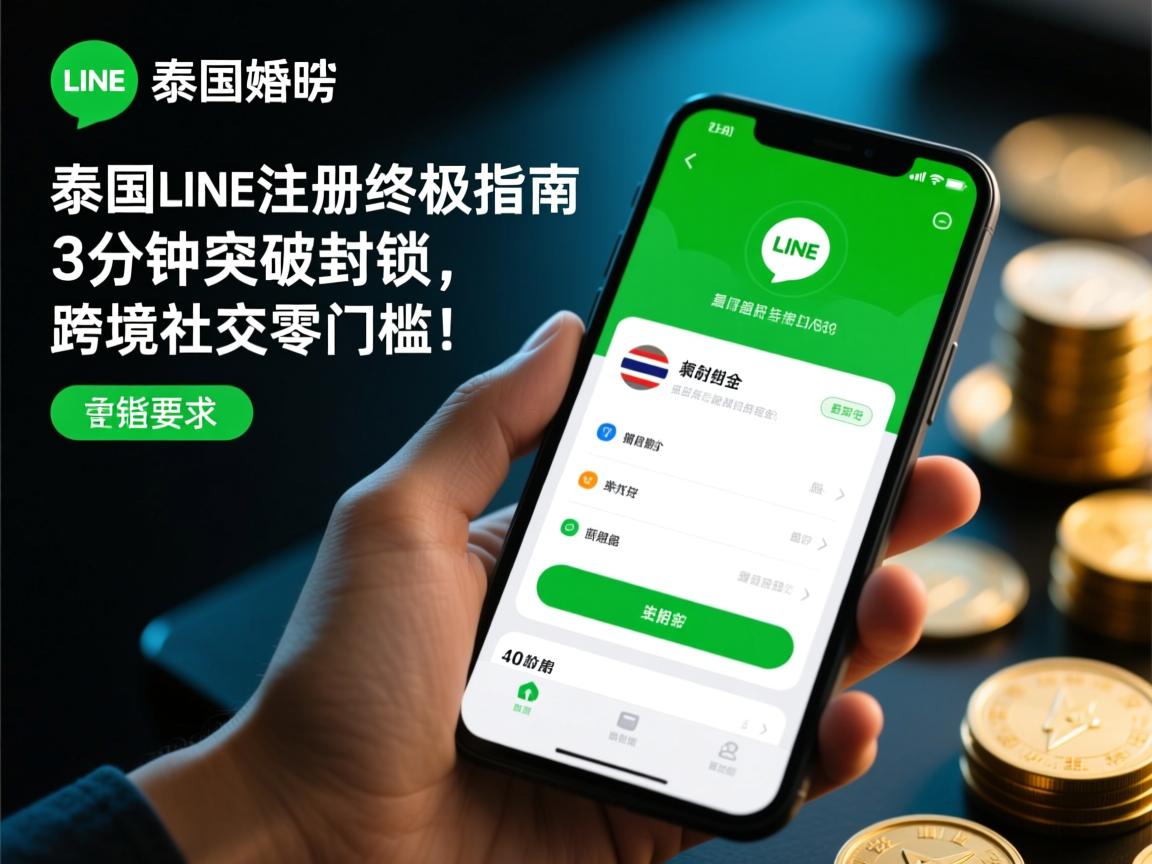 泰国LINE注册终极指南，3分钟突破封锁，跨境社交零门槛！