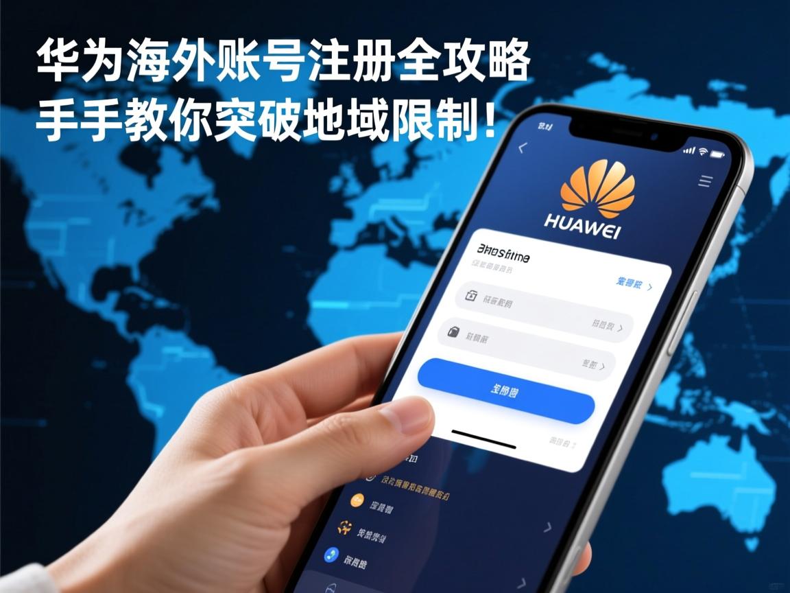 华为海外账号注册全攻略，手把手教你突破地域限制！