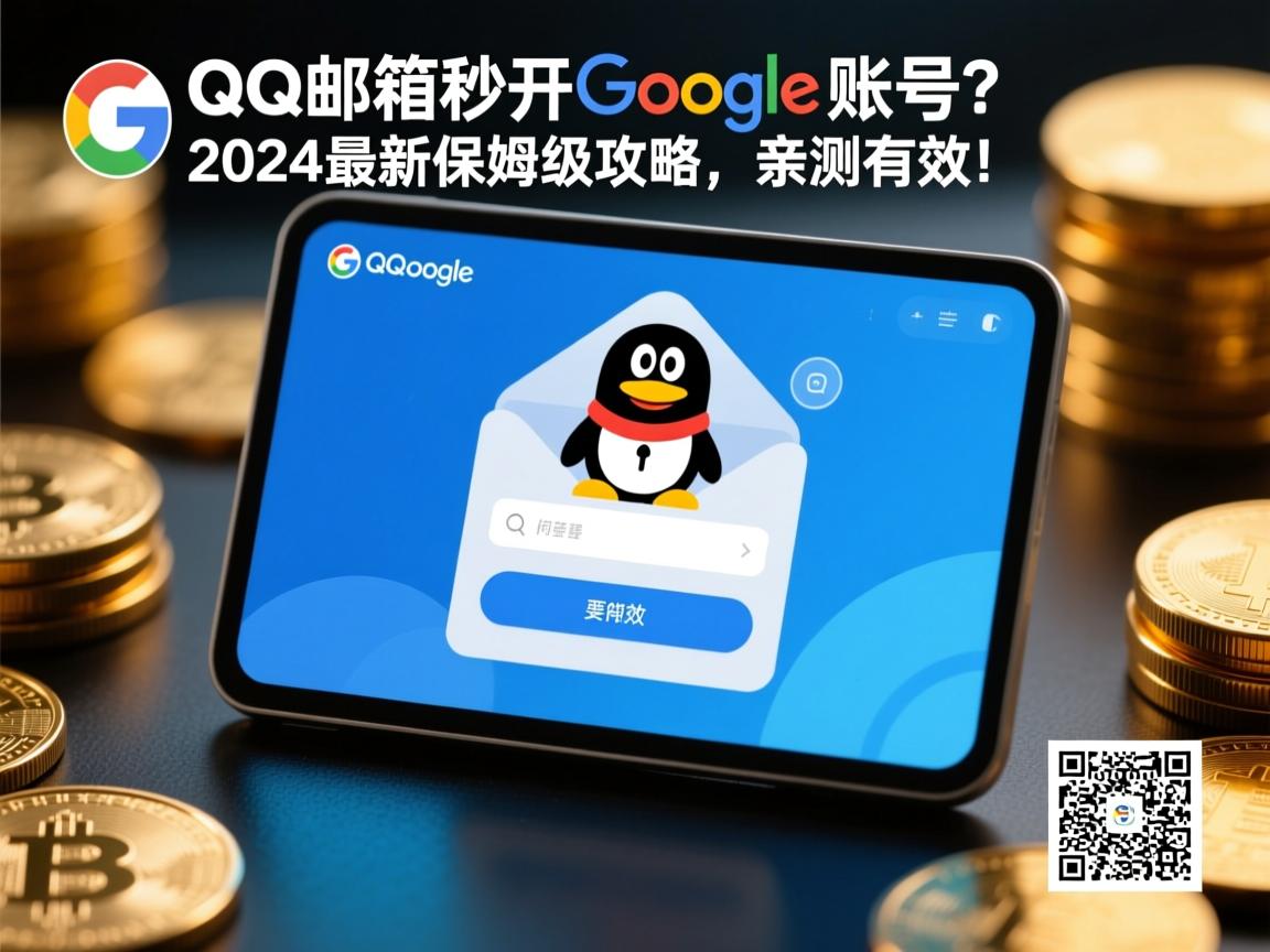 QQ邮箱秒开谷歌账号?2024最新保姆级攻略,亲测有效!