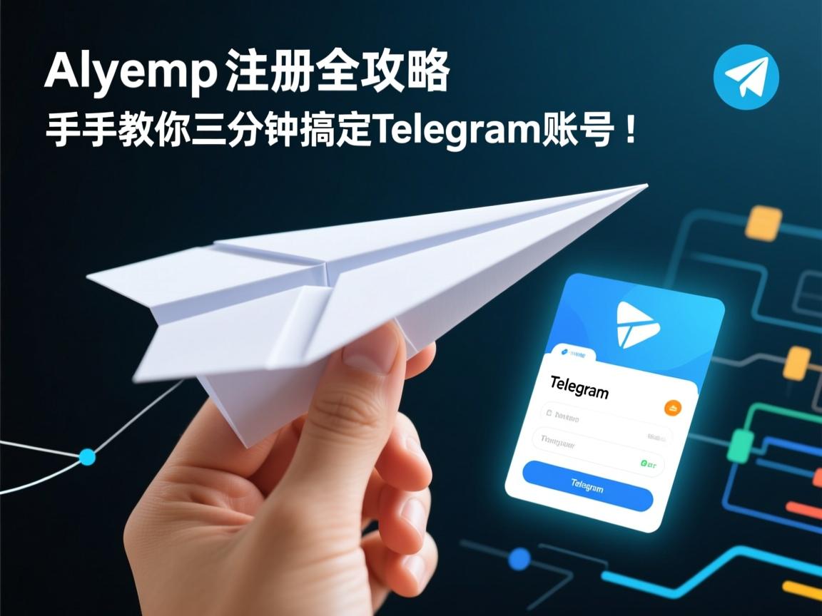 纸飞机注册全攻略,手把手教你三分钟搞定Telegram账号!