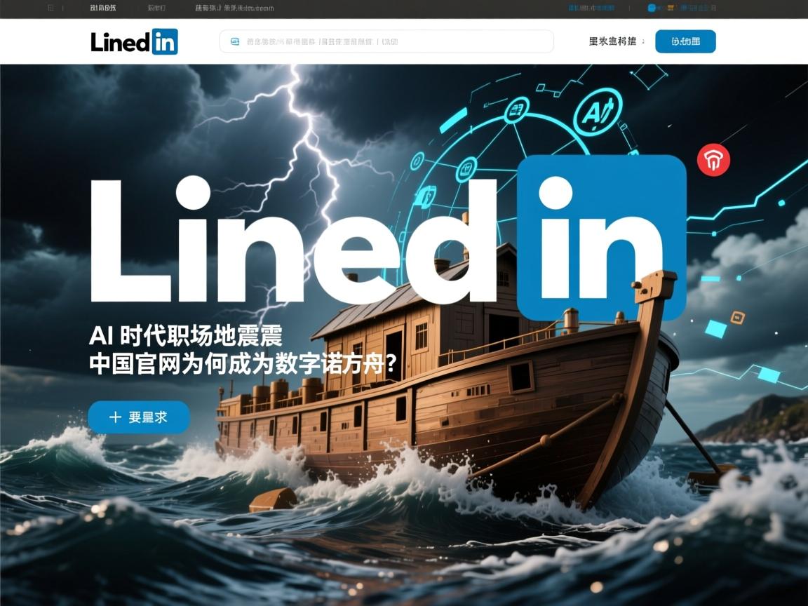 AI时代职场地震,LinkedIn中国官网为何成为数字诺亚方舟?