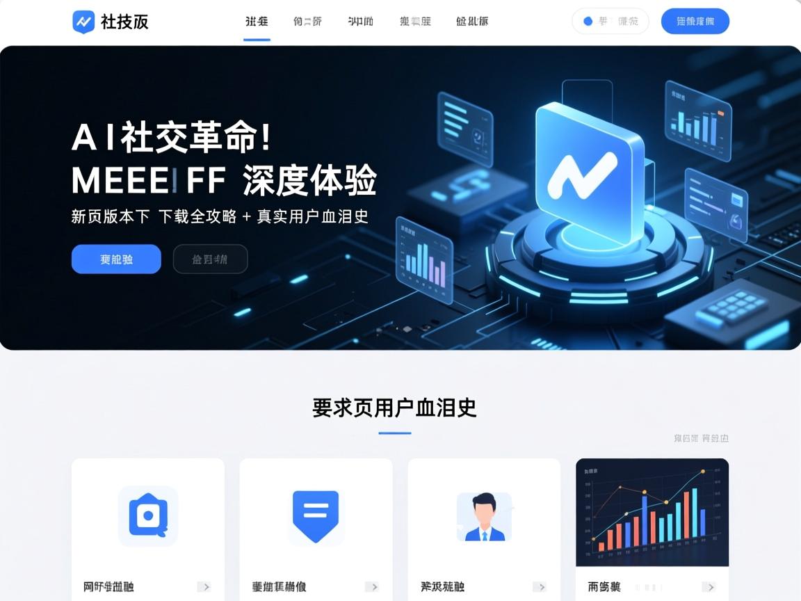 AI社交革命!MEEFF网页版深度体验,新版本下载全攻略+真实用户血泪史