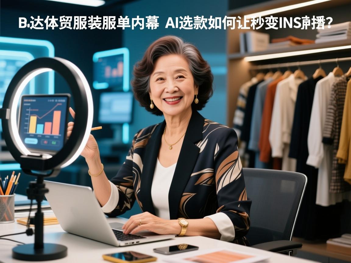 艾达外贸服装爆单内幕,AI选款师如何让大妈秒变ins博主?