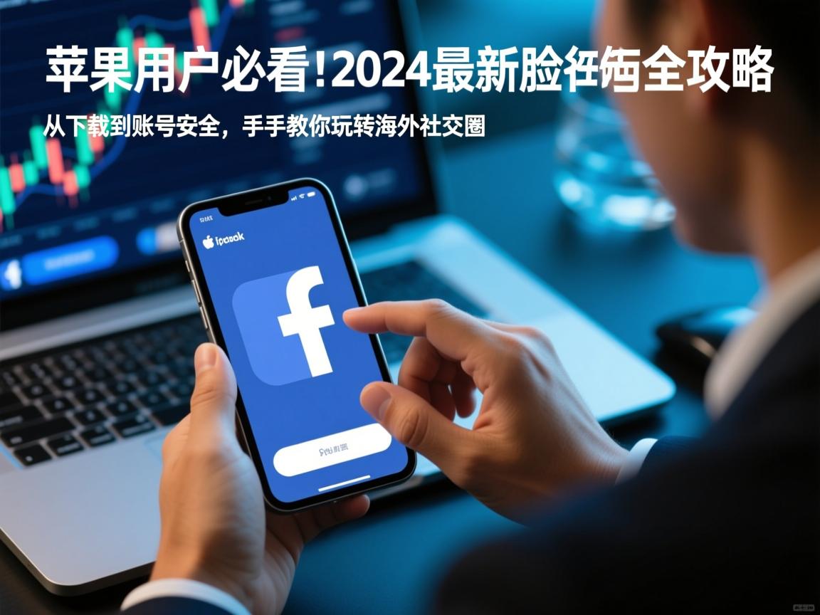苹果用户必看!2024最新脸书全攻略,从下载到账号安全,手把手教你玩转海外社交圈
