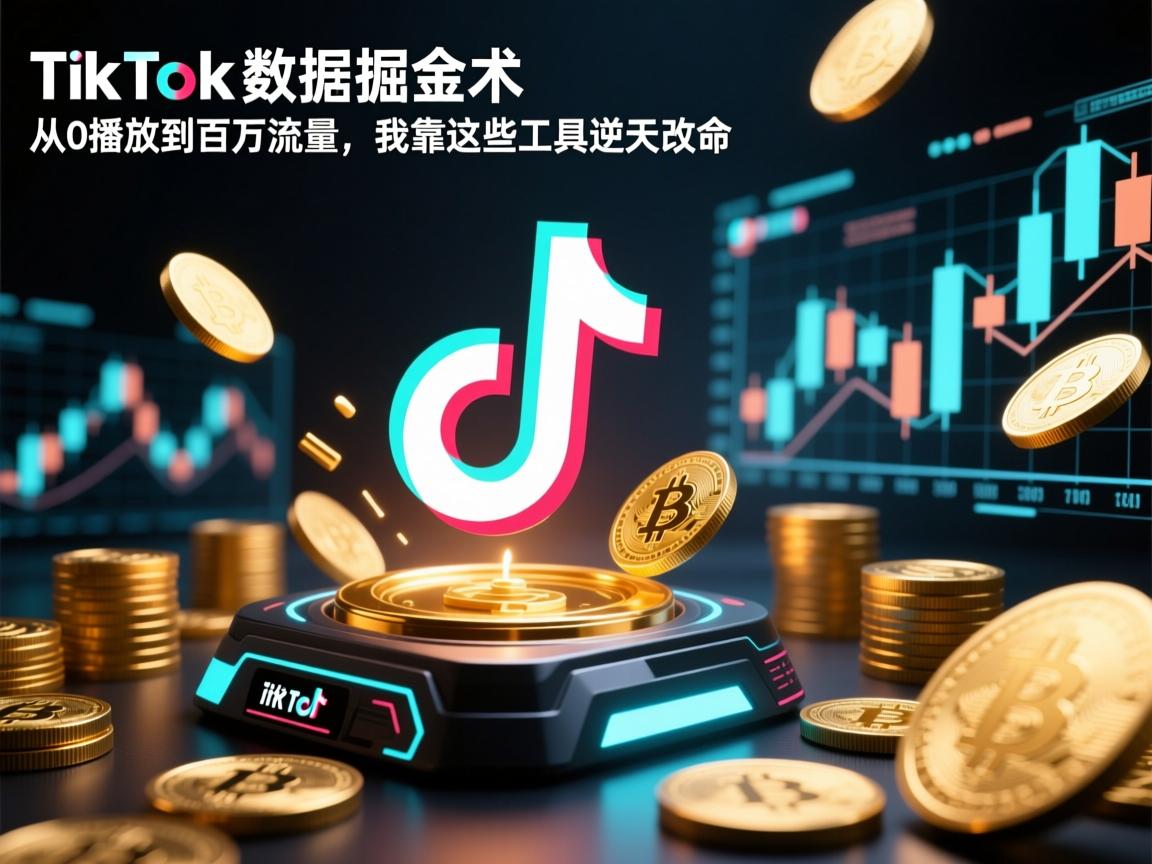 TikTok数据掘金术,从0播放到百万流量,我靠这些工具逆天改命
