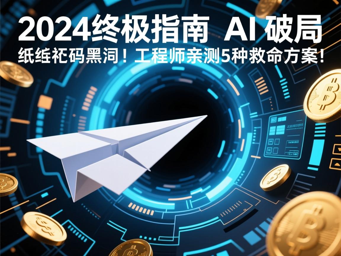 2024终极指南,AI破局纸飞机验证码黑洞,工程师亲测5种救命方案!