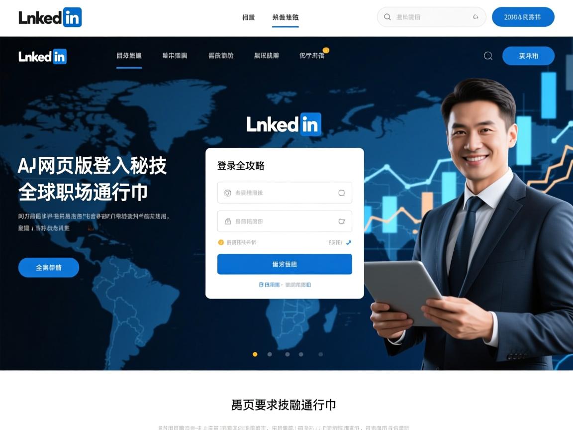 领英登录全攻略,网页版登入秘技与全球职场通行证