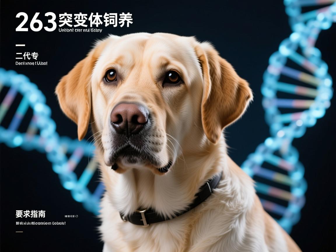 拉布拉多26号突变体饲养指南,二代基因犬颠覆传统认知!