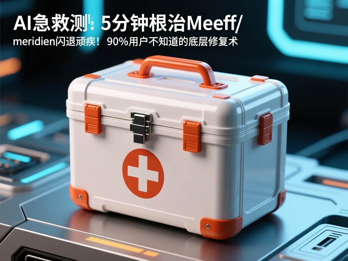 AI急救箱实测,5分钟根治Meeff/meridian闪退顽疾!90%用户不知道的底层修复术