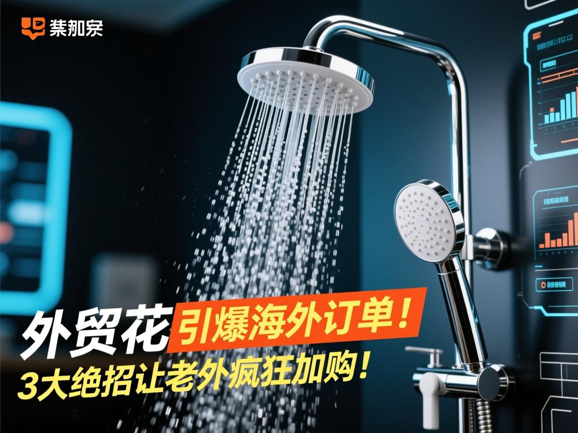 外贸花洒促销引爆海外订单!3大绝招让老外疯狂加购