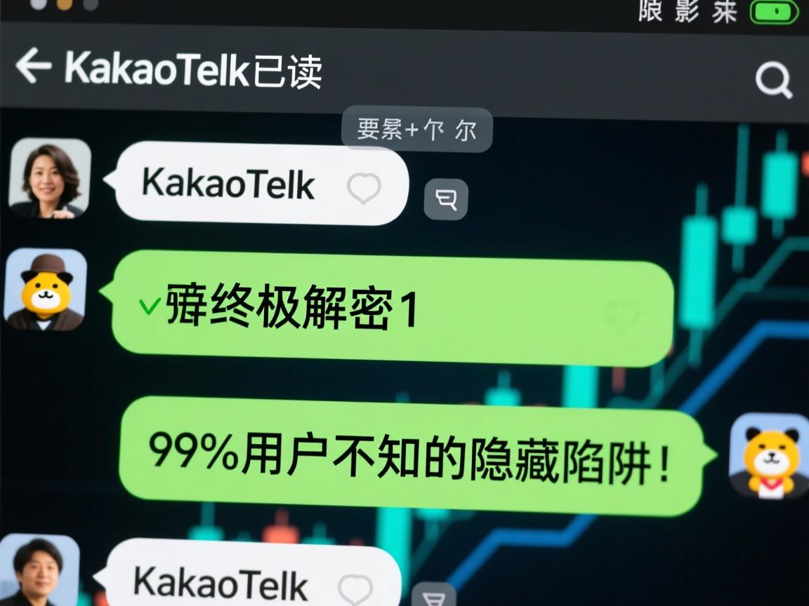 KakaoTalk已读显示1的终极解密,99%用户不知的隐藏陷阱!