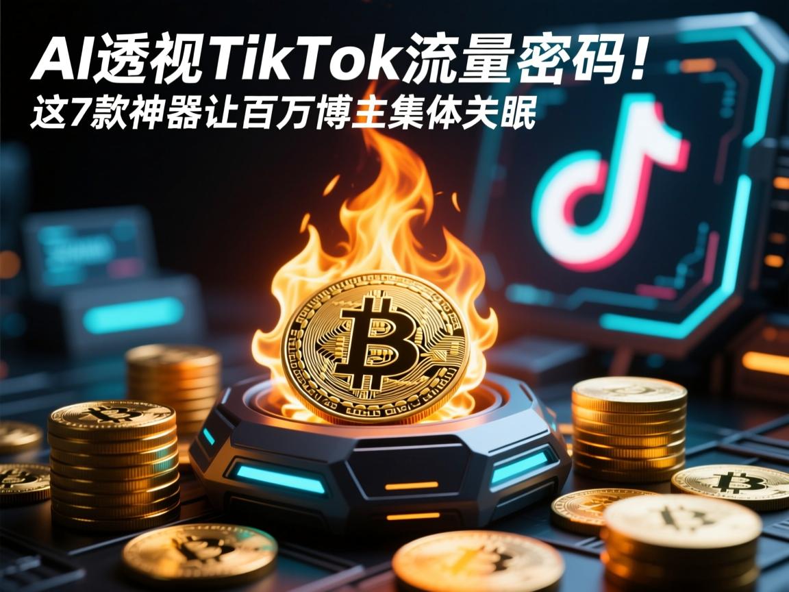 🔥AI透视TikTok流量密码!这7款神器让百万博主集体失眠