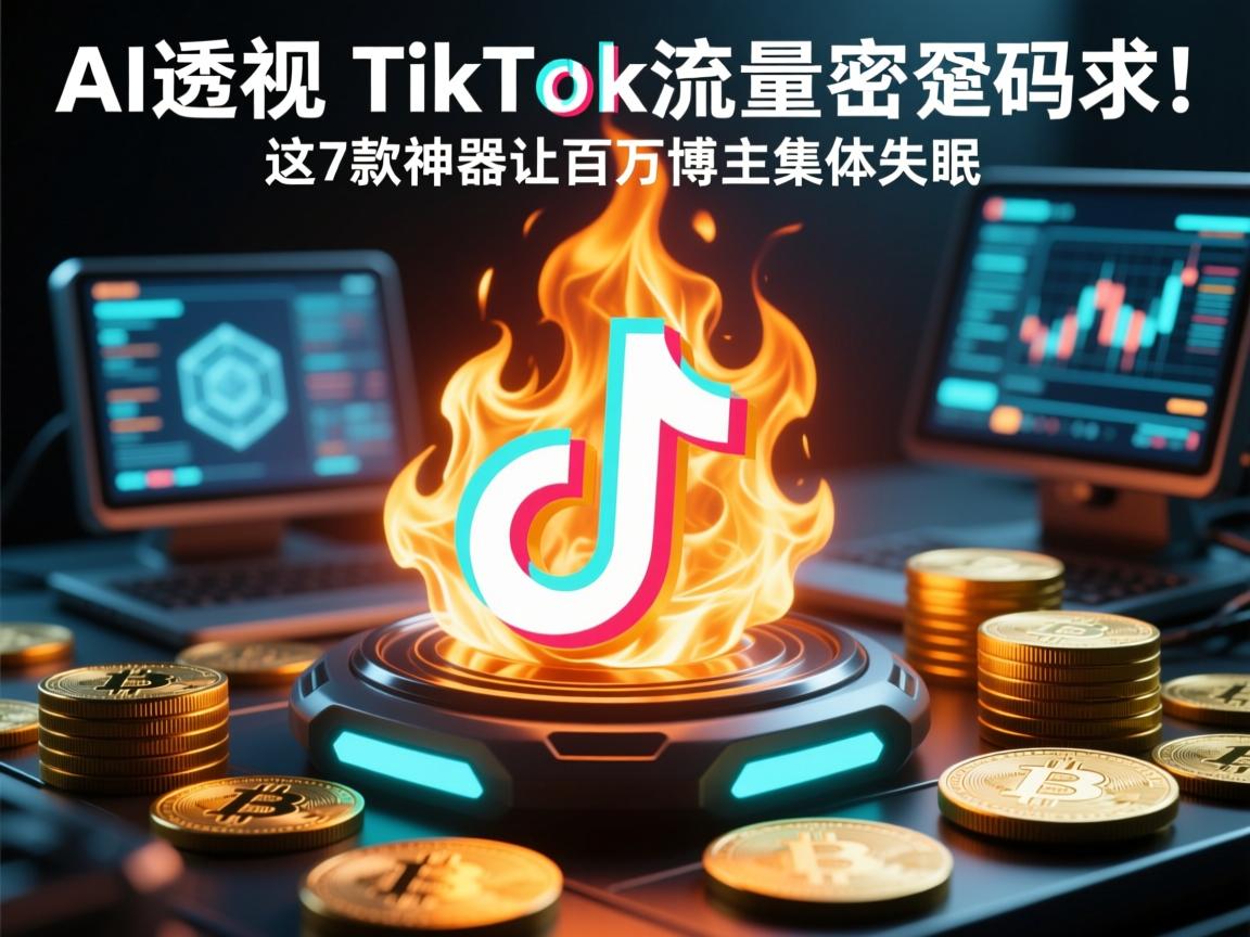 🔥AI透视TikTok流量密码!这7款神器让百万博主集体失眠