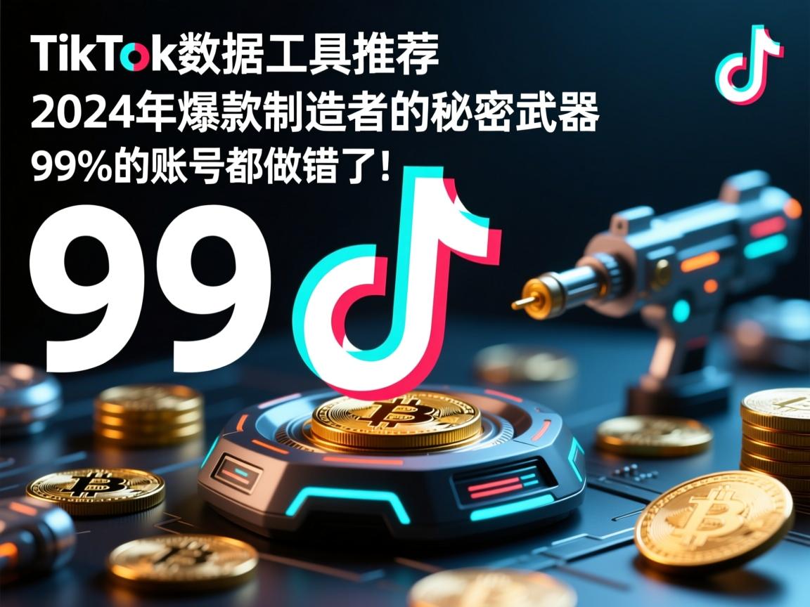TikTok数据工具推荐,2024年爆款制造者的秘密武器,99%的账号都做错了!