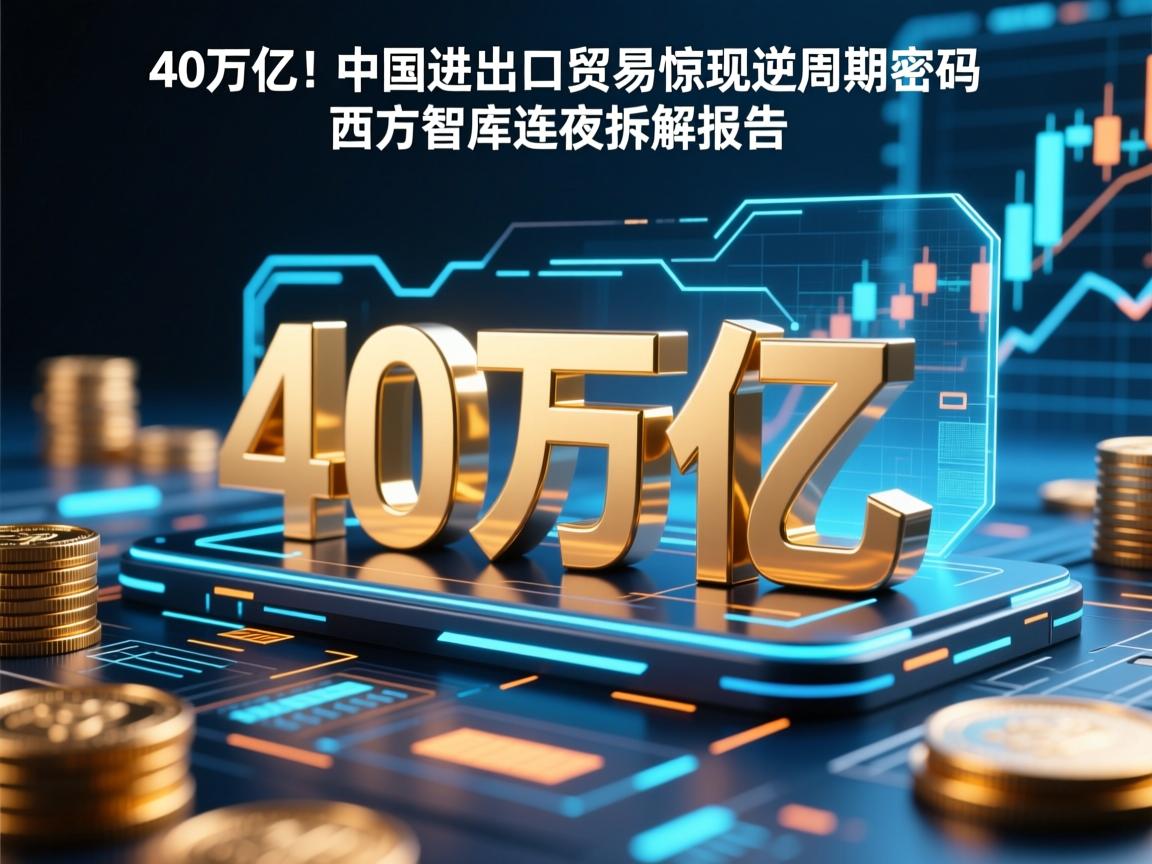 40万亿!中国进出口贸易惊现逆周期密码,西方智库连夜拆解报告