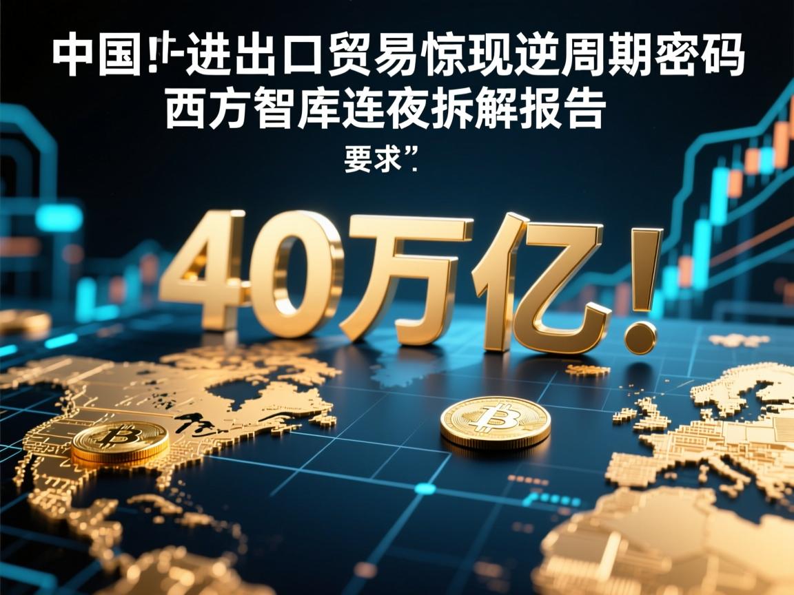 40万亿!中国进出口贸易惊现逆周期密码,西方智库连夜拆解报告