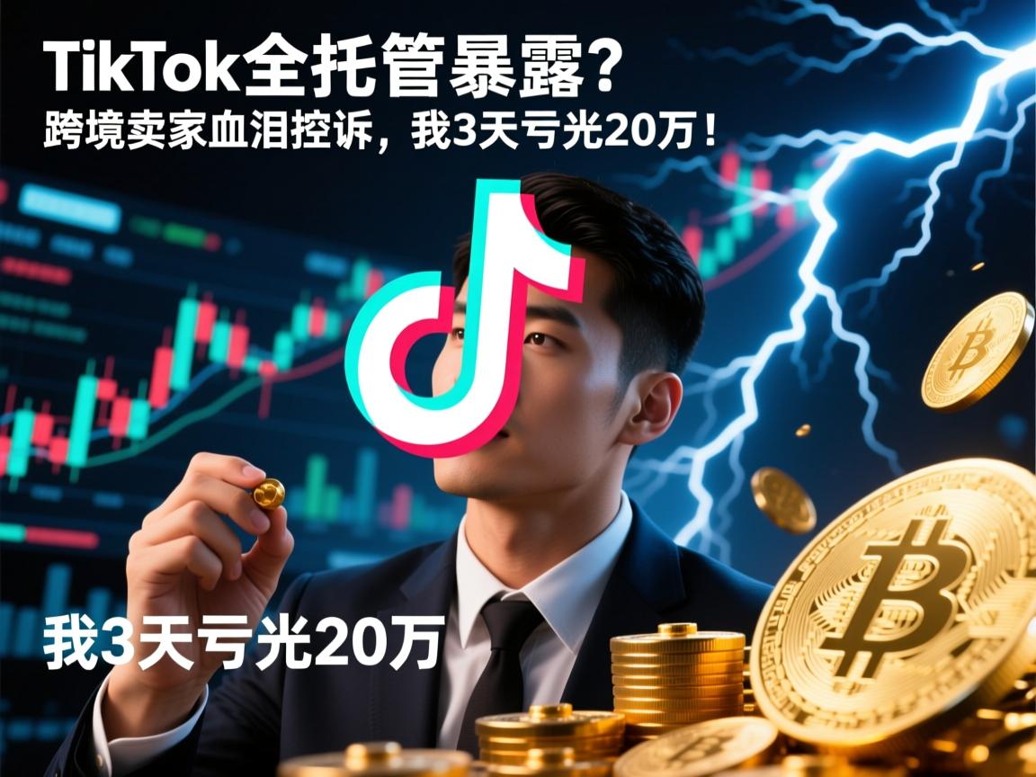 TikTok全托管暴雷?跨境卖家血泪控诉,我3天亏光20万!