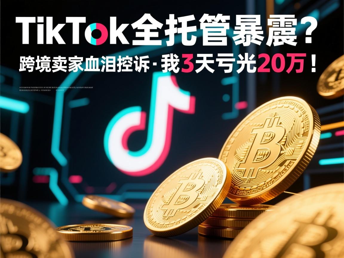TikTok全托管暴雷?跨境卖家血泪控诉,我3天亏光20万!