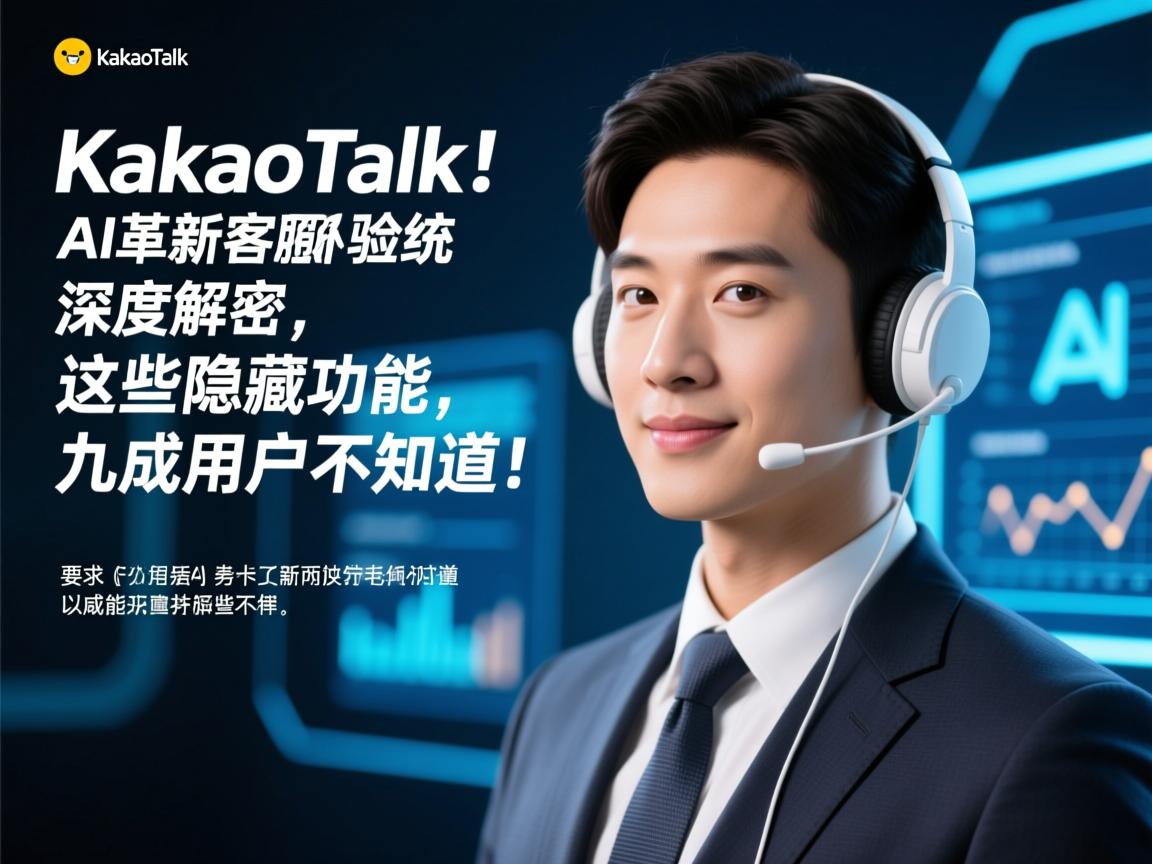 AI革新通讯体验!KakaoTalk客服系统深度解密,这些隐藏功能九成用户不知道!