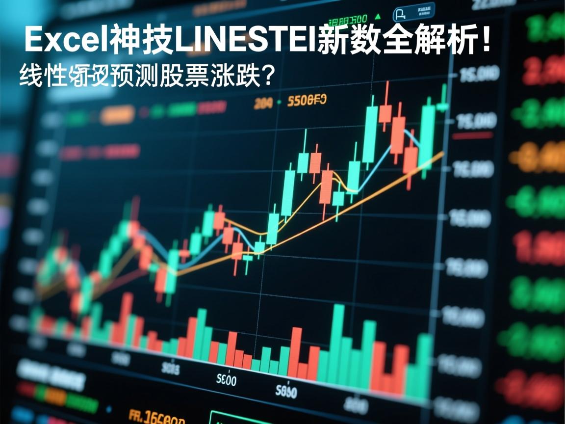 🔍Excel神技LINEST函数全解析!线性回归竟能预测股票涨跌?