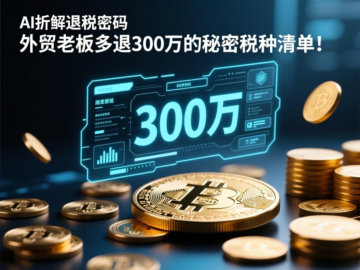 AI拆解退税密码,外贸老板多退300万的秘密税种清单!