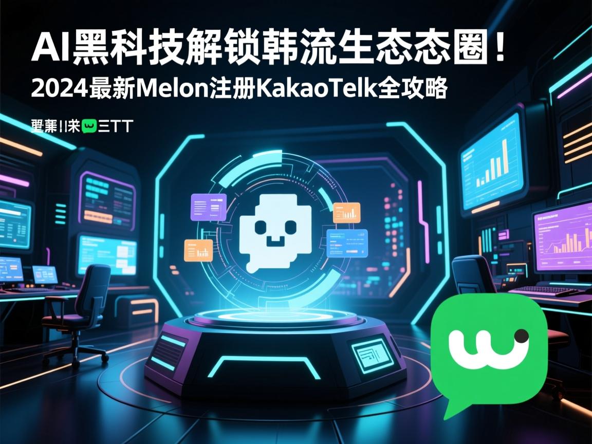 AI黑科技解锁韩流生态圈！2024最新Melon注册KakaoTalk全攻略