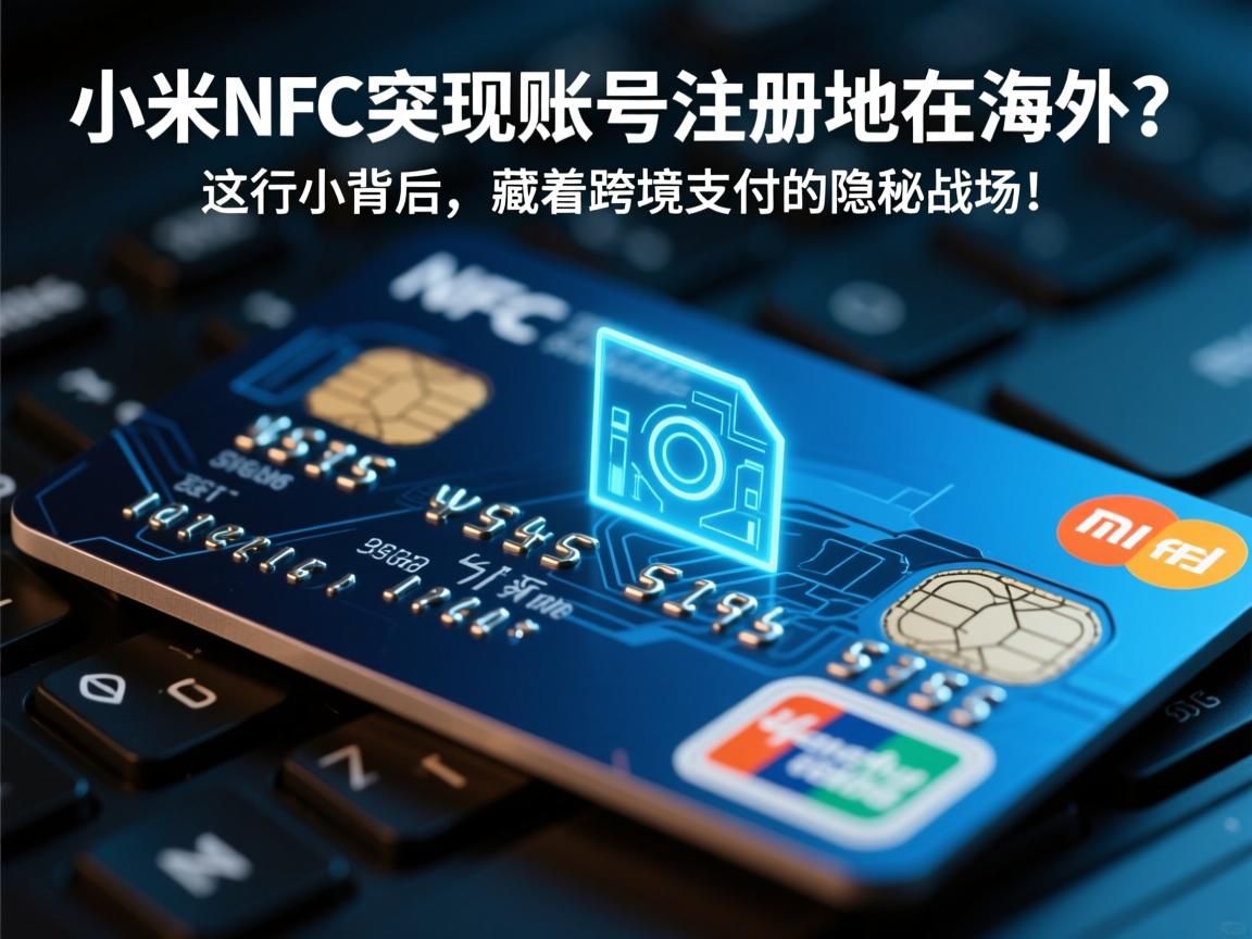 小米NFC突现账号注册地在海外?这行小字背后,藏着跨境支付的隐秘战场!