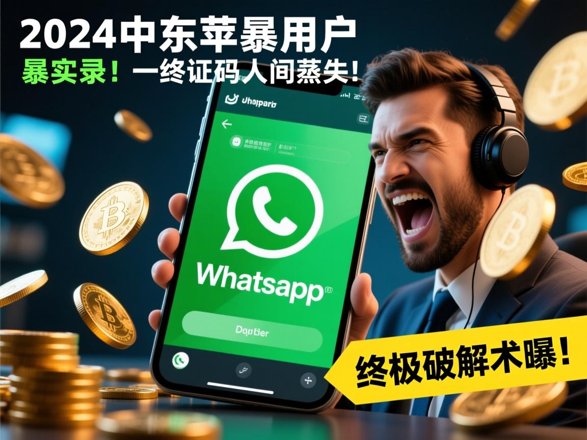 2024中东苹果用户暴怒实录,WhatsApp验证码人间蒸发!终极破解术曝光