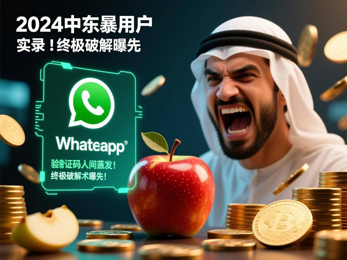 2024中东苹果用户暴怒实录,WhatsApp验证码人间蒸发!终极破解术曝光