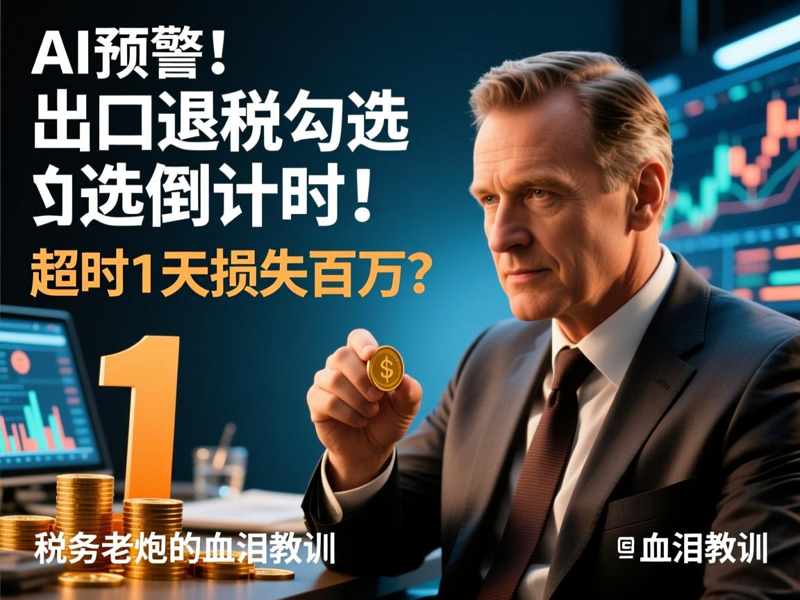 AI预警!出口退税勾选倒计时,超时1天损失百万?税务老炮的血泪教训