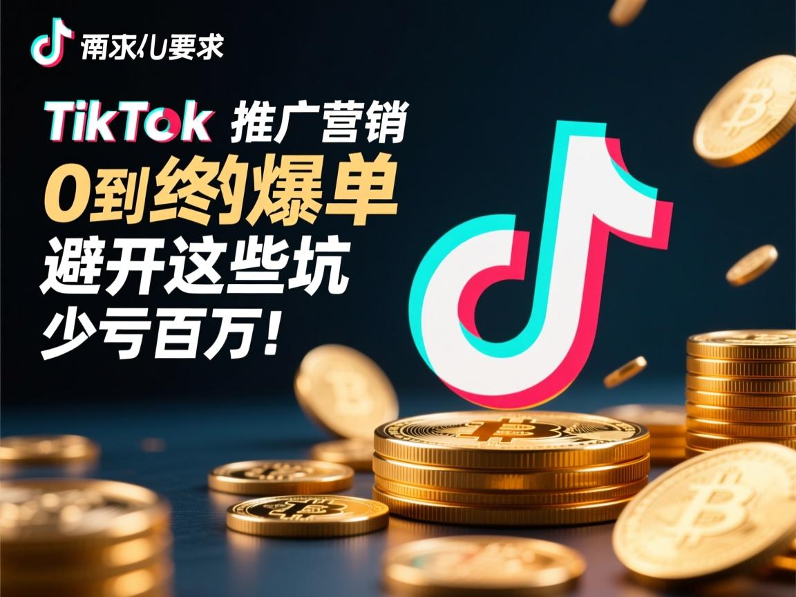 TikTok推广营销，从0到爆单的终极指南，避开这些坑少亏百万！