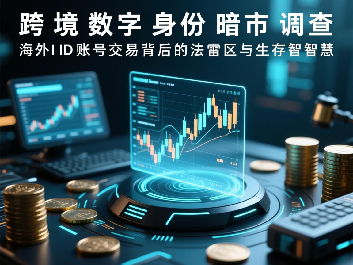 跨境数字身份暗市调查,海外ID账号交易背后的法律雷区与生存智慧