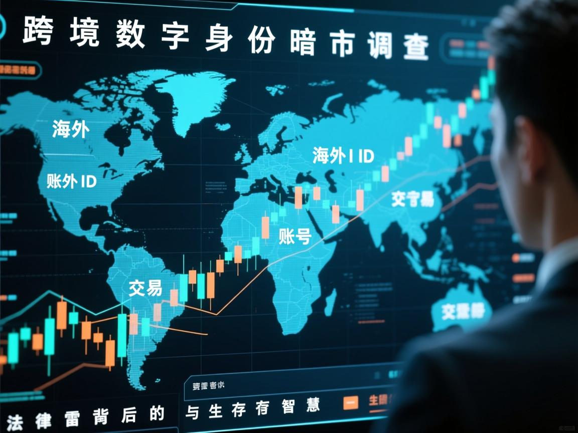 跨境数字身份暗市调查,海外ID账号交易背后的法律雷区与生存智慧