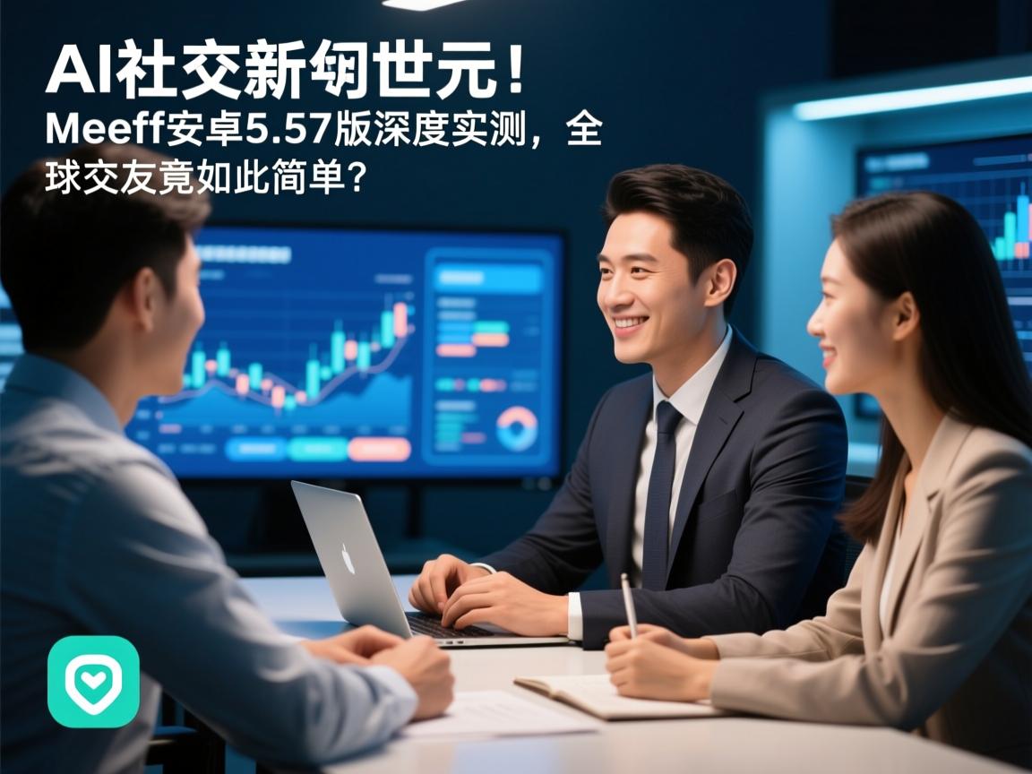 AI社交新纪元！Meeff安卓5.57版深度实测，全球交友竟如此简单？