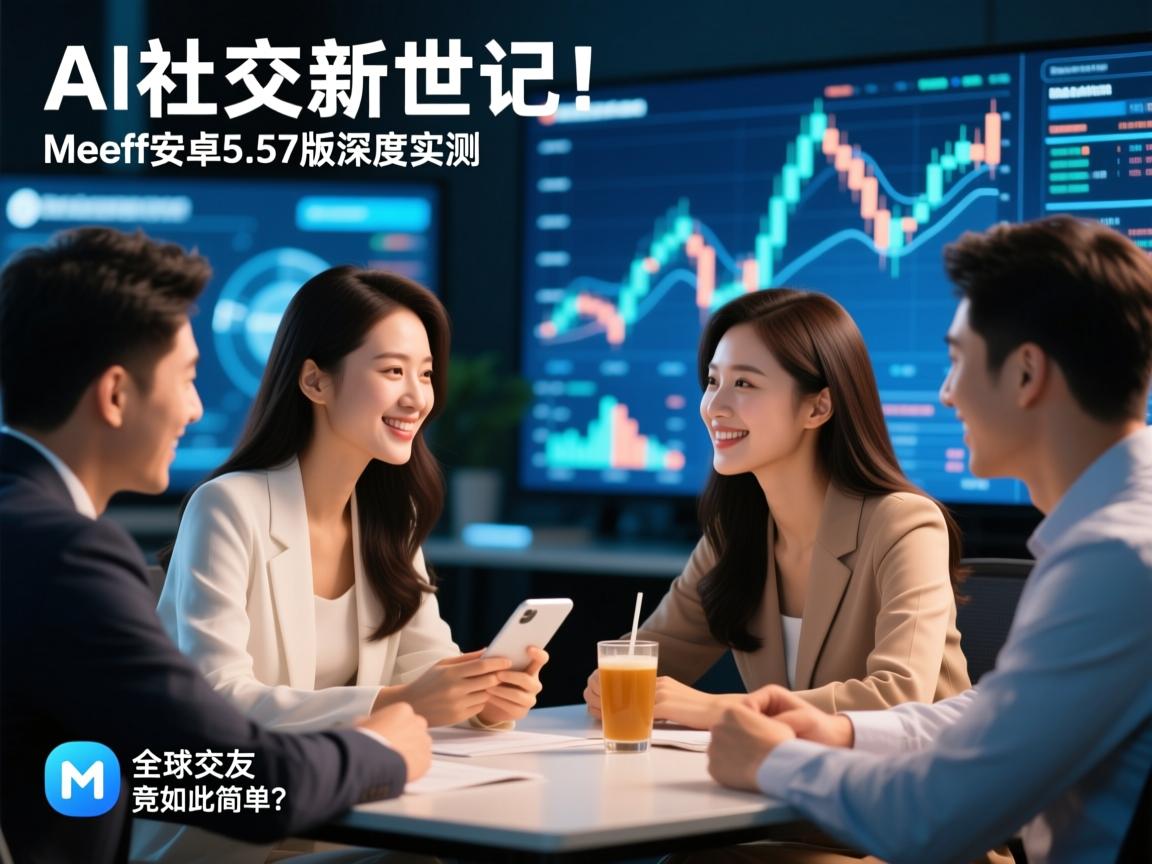 AI社交新纪元!Meeff安卓5.57版深度实测,全球交友竟如此简单?