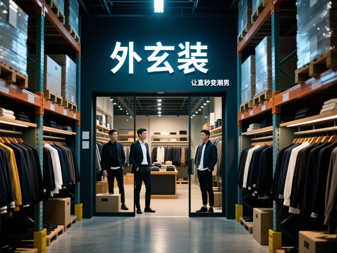 外贸男装店名藏玄机!这5家神秘仓库让直男秒变潮男