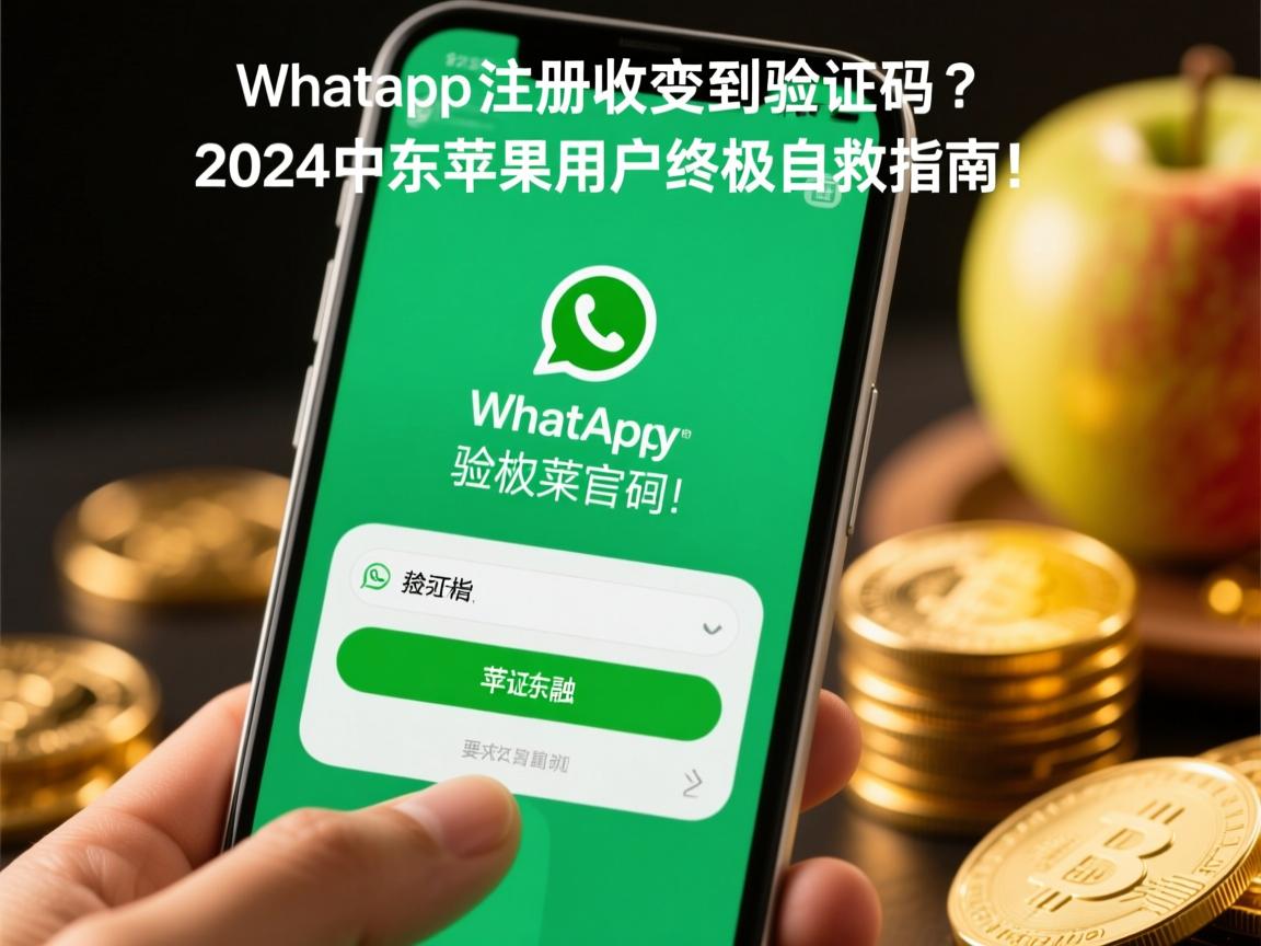 WhatsApp注册收不到验证码?2024中东苹果用户终极自救指南!