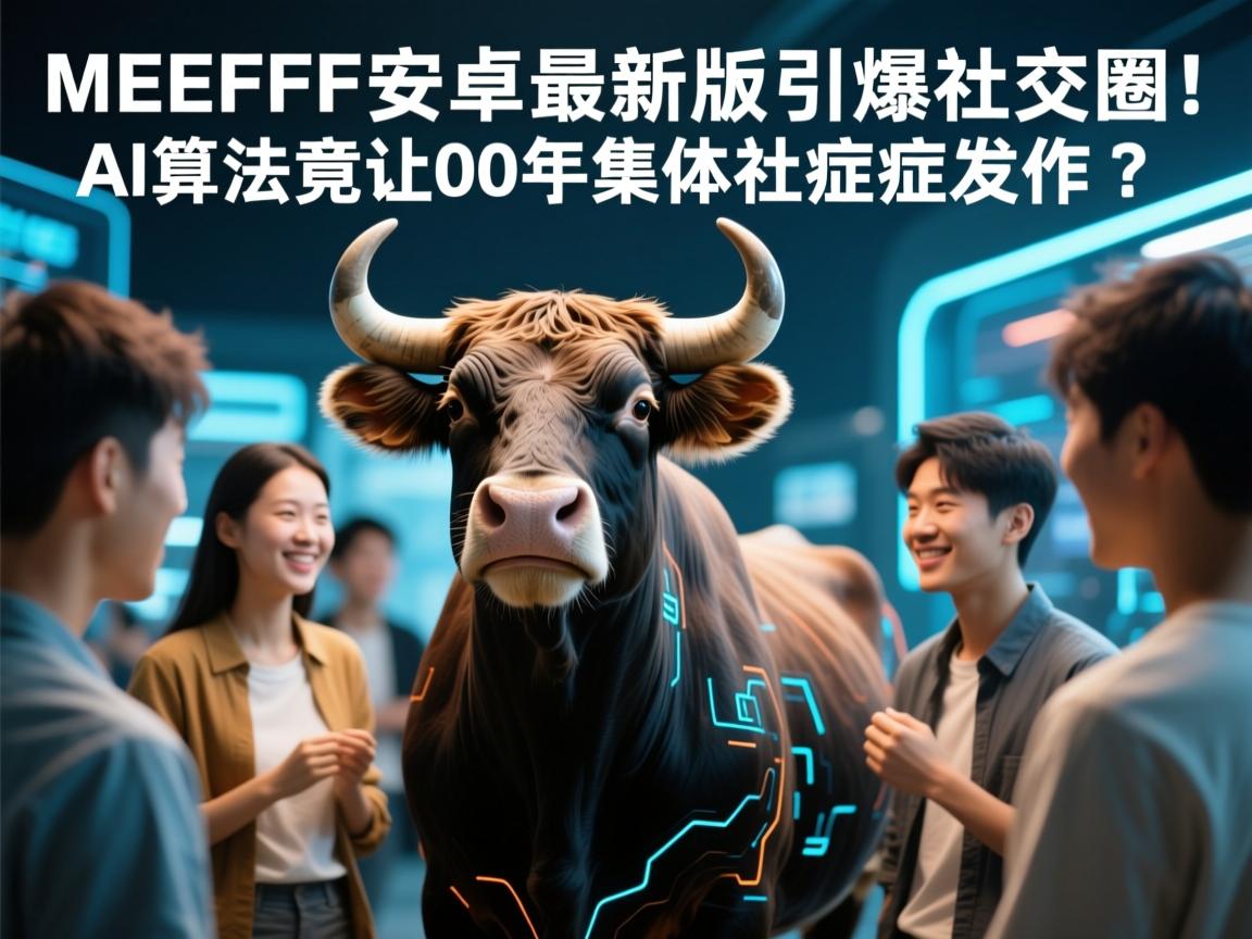 MEEFF安卓最新版引爆社交圈!AI算法竟让00后集体社牛症发作?