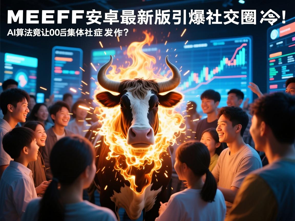 MEEFF安卓最新版引爆社交圈!AI算法竟让00后集体社牛症发作?