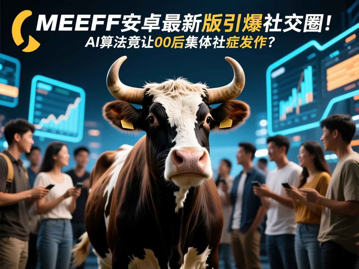 MEEFF安卓最新版引爆社交圈!AI算法竟让00后集体社牛症发作?