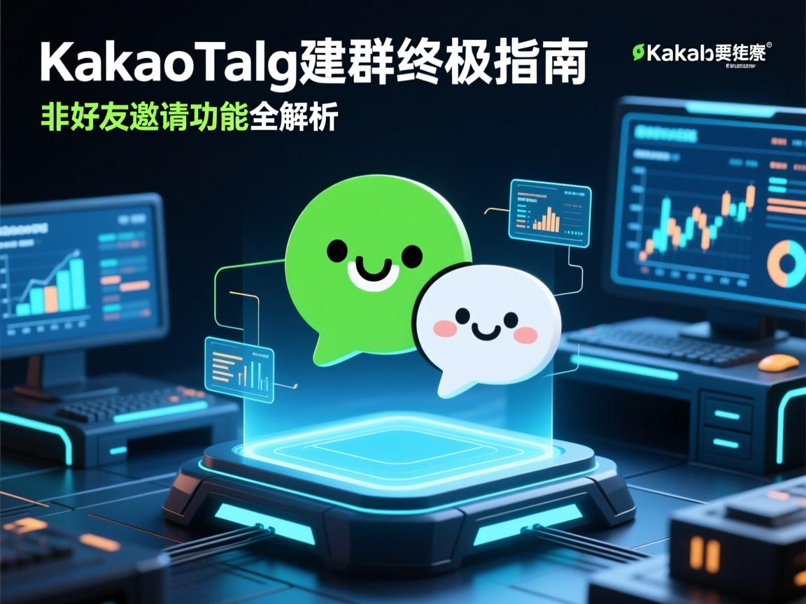 KakaoTalk建群终极指南,非好友邀请功能全解析